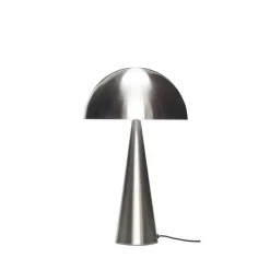 Mush bordlampe høj, nikkel