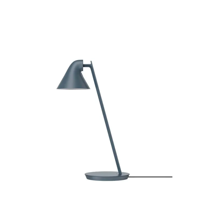 NJP Mini bordlampe, petroleum blå