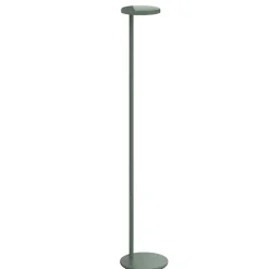 Oblique gulvlampe USB-C, blank grøn