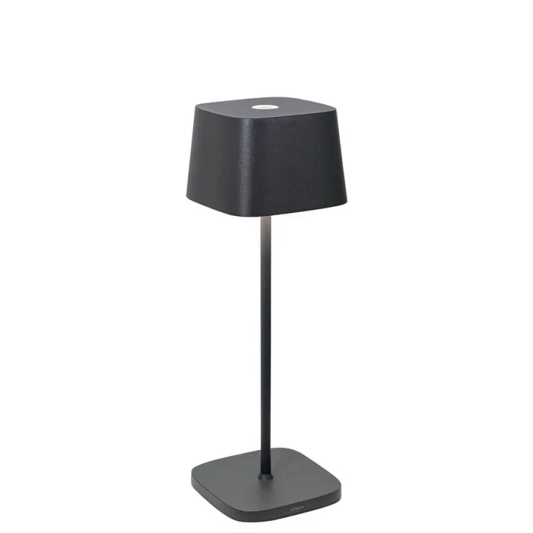 Ofelia batterilampe / bordlampe, mørkegrå
