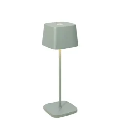 Ofelia batterilampe / bordlampe, salviegrøn