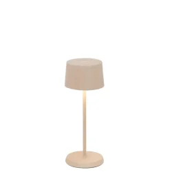 Olivia micro batterilampe / bordlampe, sand