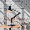 Original 1227 bordlampe, messing/blå