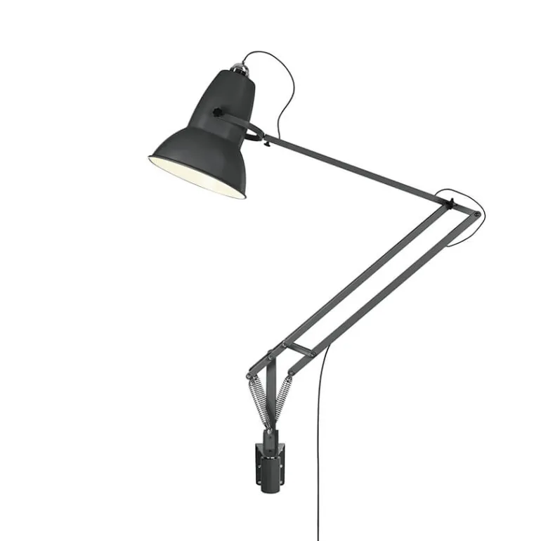 Original 1227 Giant vægmonteret lampe, grå