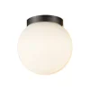 Palla Mini C90 væglampe/loftlampe, titanium
