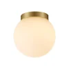 Palla Mini C90 væglampe/loftlampe, messing