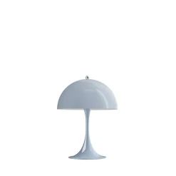 Panthella 250 bordlampe, lyseblå opalt akryl