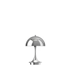 Panthella 160 Portable V3 bord- / batterilampe, krom