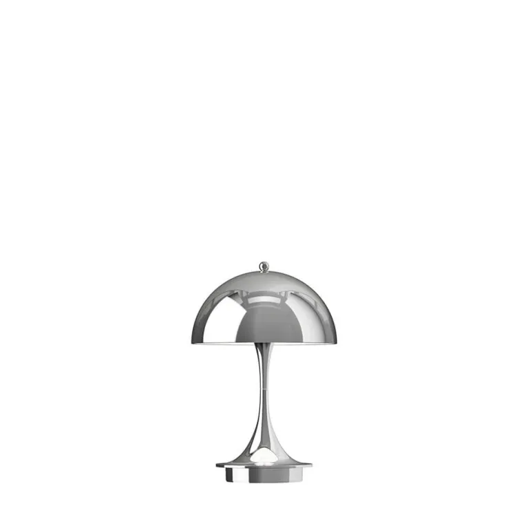 Panthella 160 Portable V3 bord- / batterilampe, krom