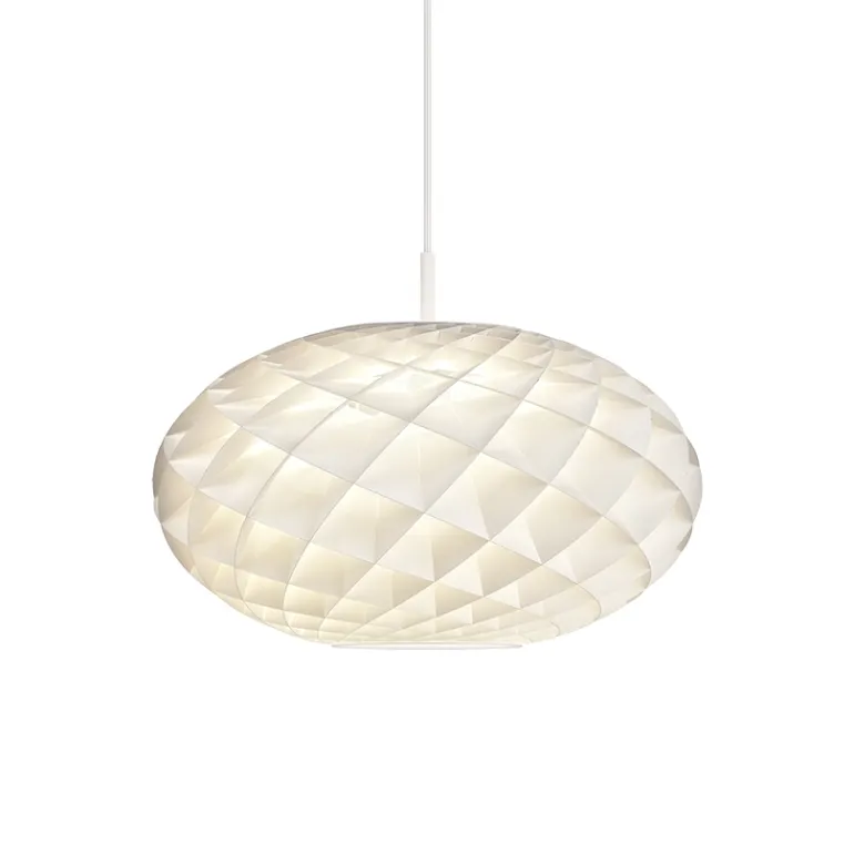 Patera Oval pendel, hvid