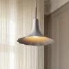 Petalii 1 pendel small, poleret messing/hvid