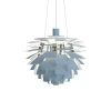 PH Artichoke Ø48 pendel, dusty blue/krom