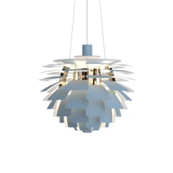 PH Artichoke Ø48 pendel, dusty blue/messing