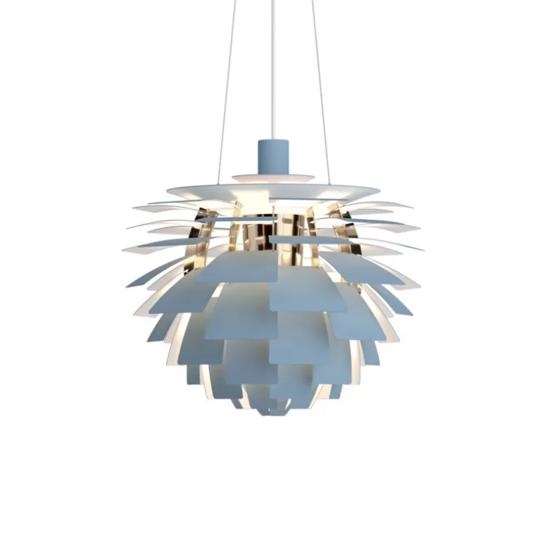 PH Artichoke Ø48 pendel, dusty blue/messing