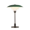 PH 3½-2½ bordlampe, grøn
