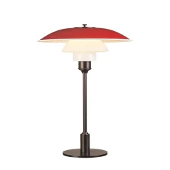 PH 3½-2½ bordlampe, rød