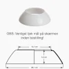 PH 4½-4 glas mellemskærm