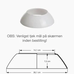 PH 4½-4 glas mellemskærm