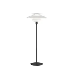 PH 80 gulvlampe on/off, hvid opal akryl/sort