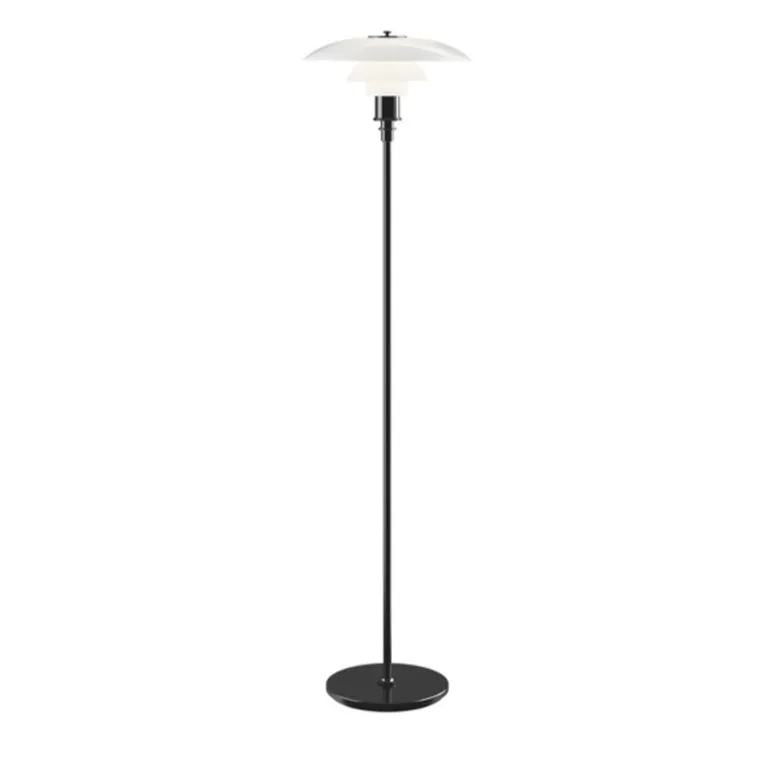 PH 3½-2½ gulvlampe, sort