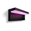 Philips Hue Nyro White and Color Ambiance udendørs væglampe, sort