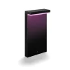 Philips Hue Nyro White and Color Ambiance udendørs piedestal / pullert, sort