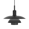 PH 5/5 LED pendel, metal sort