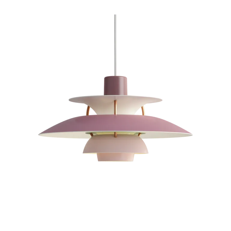 PH 5 Mini pendel, hues of rose