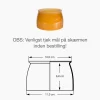 PH 3½-3 underskærm, ravfarvet glas