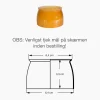PH 2/1 underskærm, ravfarvet glas