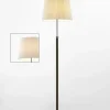 Pie de salón Gulvlampe G3 hvid/krom