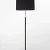 Pie de salón Gulvlampe G2 sort/krom