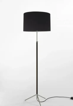 Pie de salón Gulvlampe G2 sort/krom