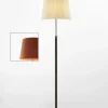 Pie de salón Gulvlampe G3 terracotta/krom