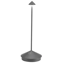 Pina batterilampe / bordlampe, mørkegrå