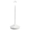 Pina batterilampe / bordlampe, hvid