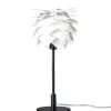 Pineapple høj bordlampe, sort/hvid