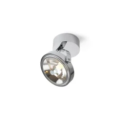 Pin-Up 1 Round, LED, krom