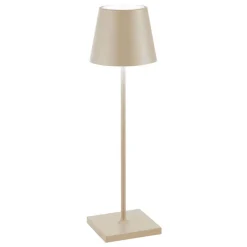 Poldina batterilampe / bordlampe, sand