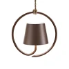 Poldina batterilampe / pendel, corten