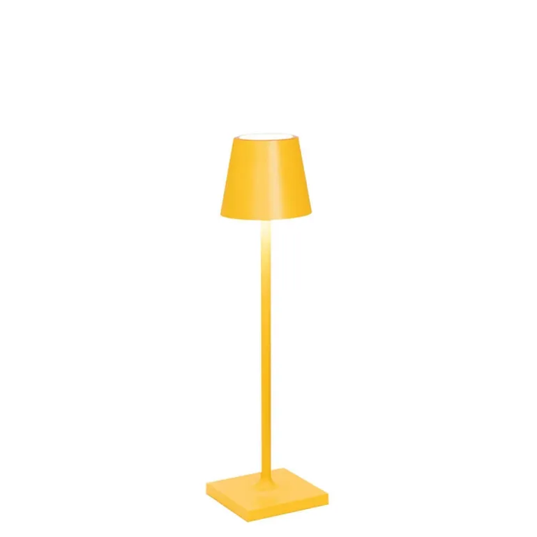 Poldina micro batterilampe / bordlampe, okkergul