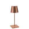 Poldina mini batterilampe / bordlampe, antik kobber