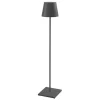 Poldina XXL batterilampe / gulvlampe, mørkegrå