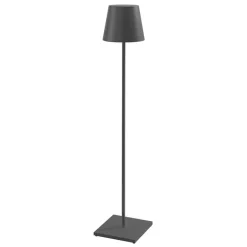 Poldina XXL batterilampe / gulvlampe, mørkegrå