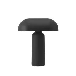 Porta batterilampe / bordlampe, sort