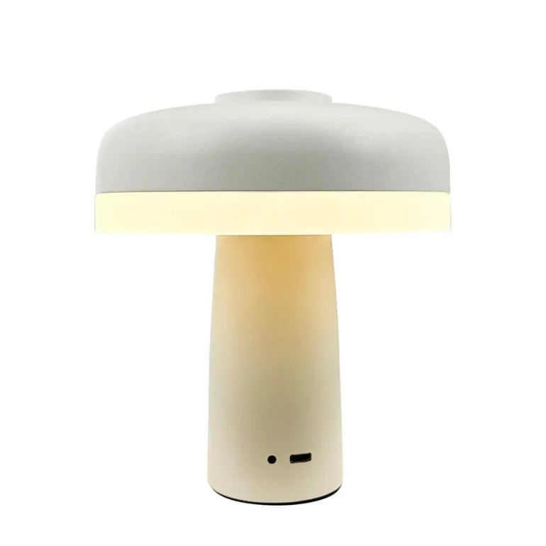 Porter LED bordlampe / batterilampe, pearl hvid