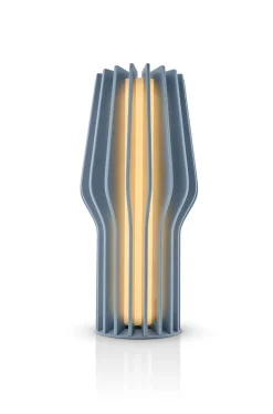 Radiant LED batteri-/ bordlampe 25 cm, dusty blue