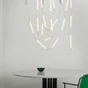 Reb lampe 8, hvid