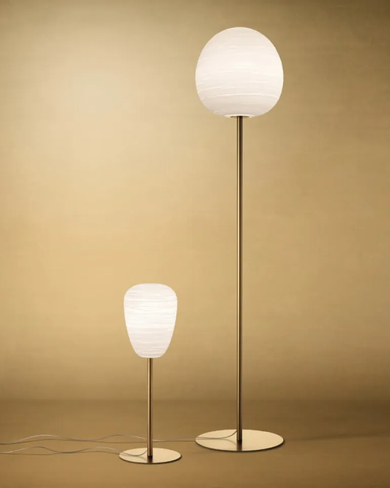 Rituals XL gulvlampe hvid/guld