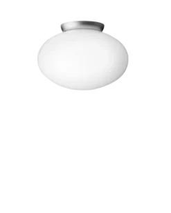 Rizzatto 301 loftlampe, satin silver/opal